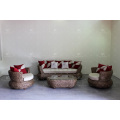 Great Design Natural Water Hyacinth Sofa Set for Indoor Furniture